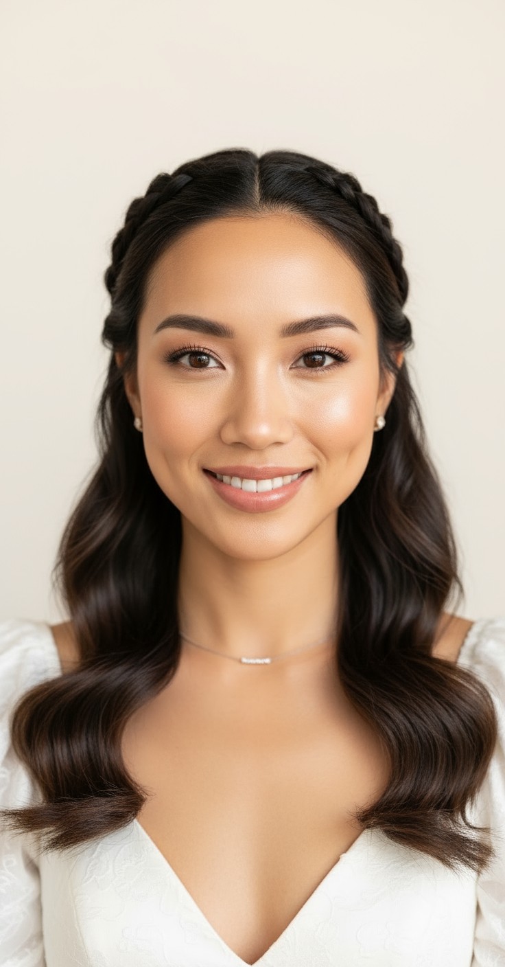 After Goddess Braids With Curls